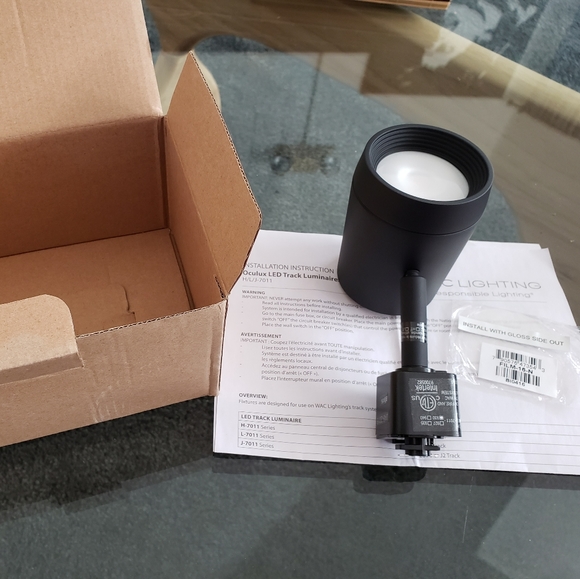 WAC LIGHTING L-7011-930-BK Track Light - Picture 4 of 4